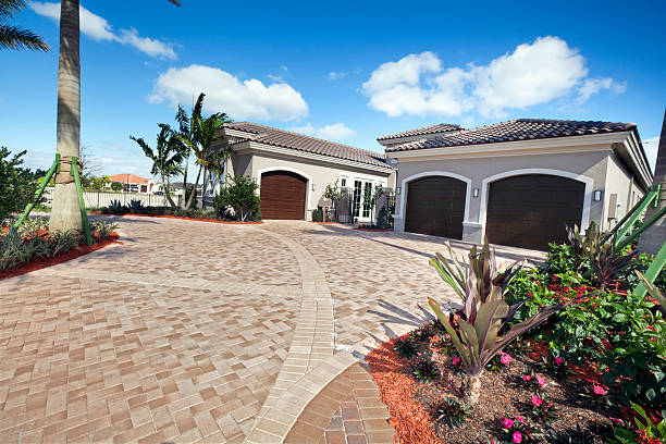 Cobblestone Driveway Pavers in Arlington, TX